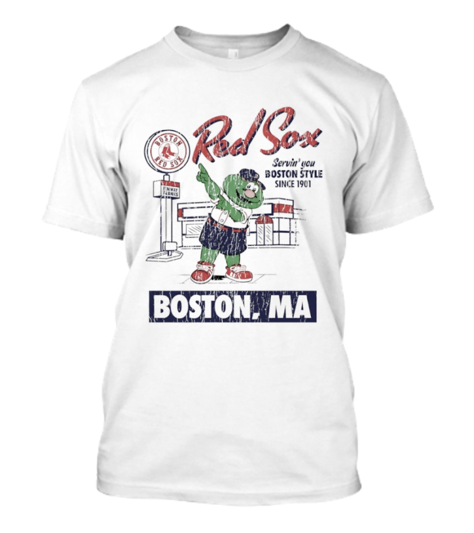 Boston Red Sox Servin’ You Boston Style Since 1901 T-Shirt