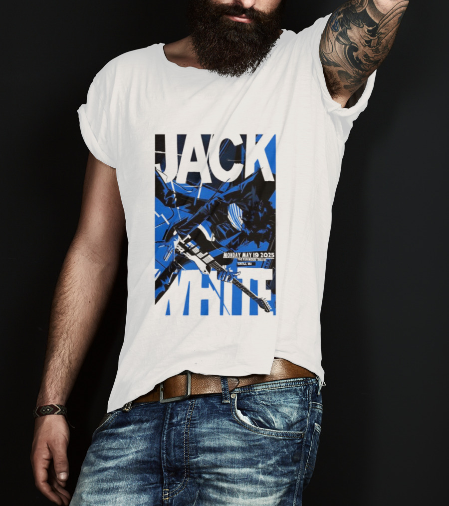 Jack White Seattle WA May 19th 2025 Concert Tour Collectible T-Shirt