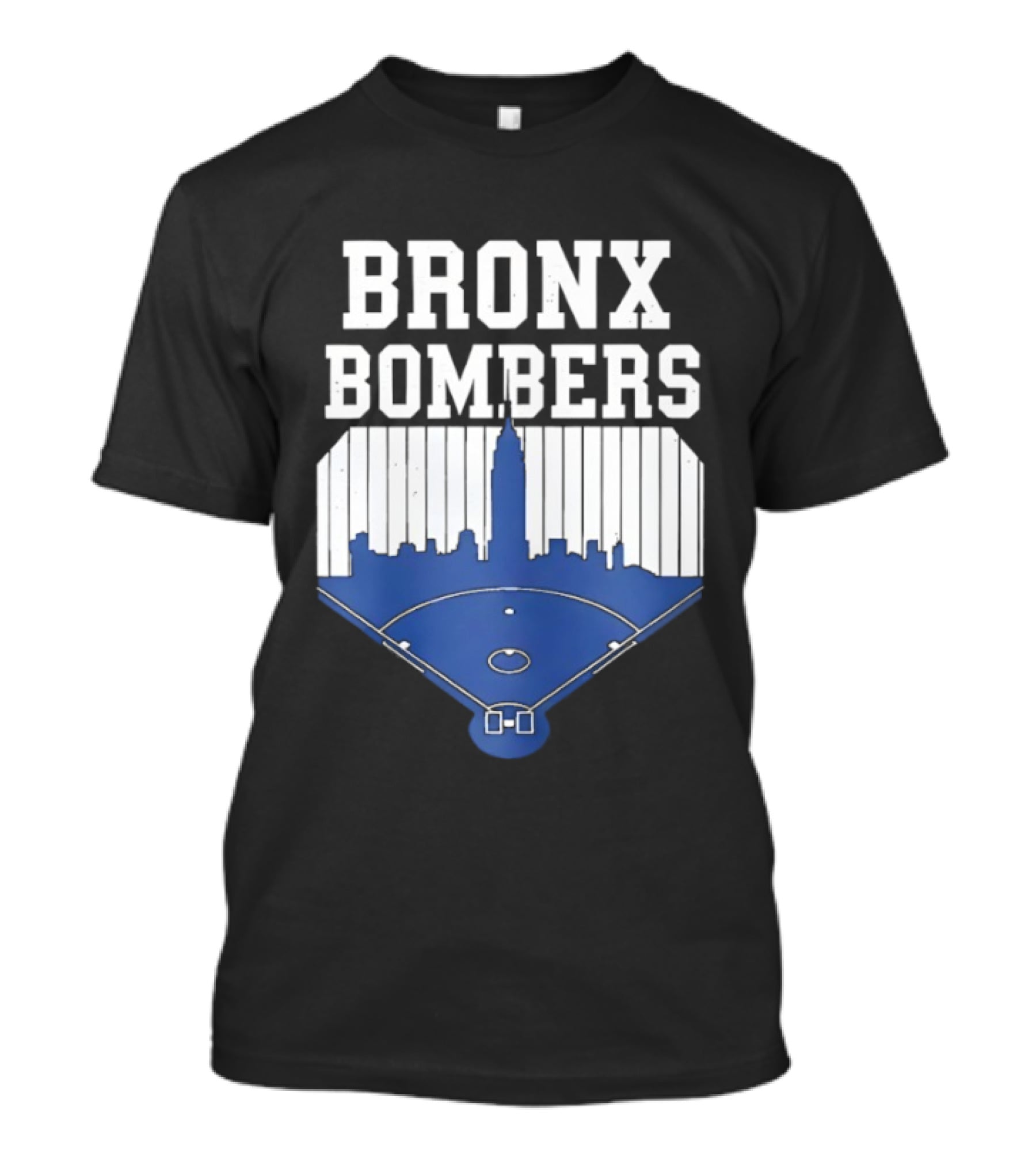 Bronx Bombers Baseball Skyline T-Shirt