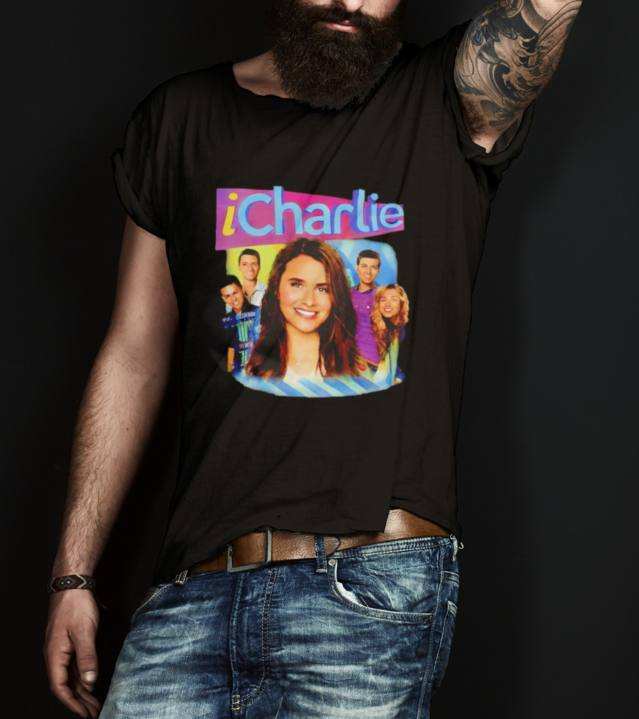 ICharlie Cast Colorful Group Image T-Shirt