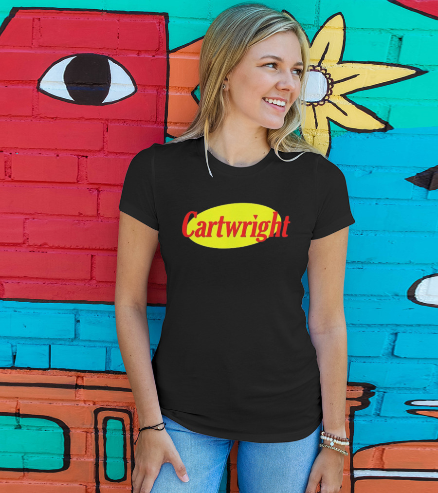 Cartwright Seinfeld Yellow Oval Iconic T-Shirt