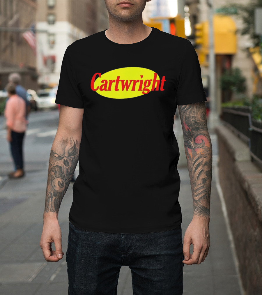 Cartwright Seinfeld Yellow Oval Iconic T-Shirt