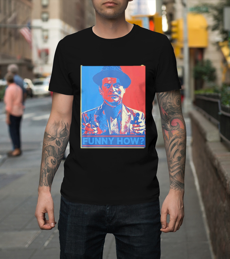 Joe Pesci Goodfellas Funny How Red Blue Pop T-Shirt