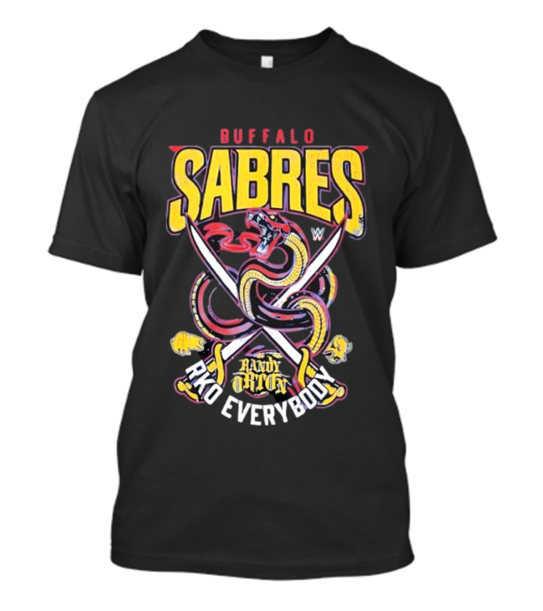 Buffalo Sabres Randy Orton Snake RKO Everybody T-Shirt