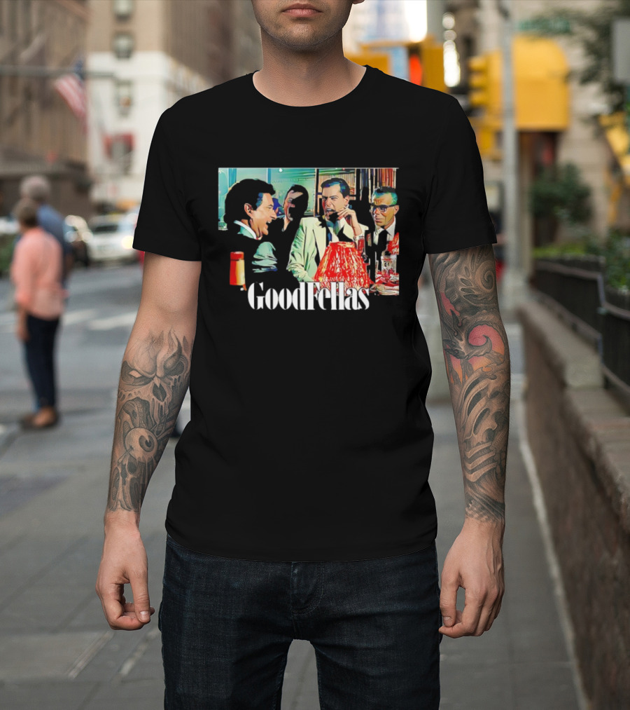 Goodfellas Movie Iconic Cast Scene T-Shirt