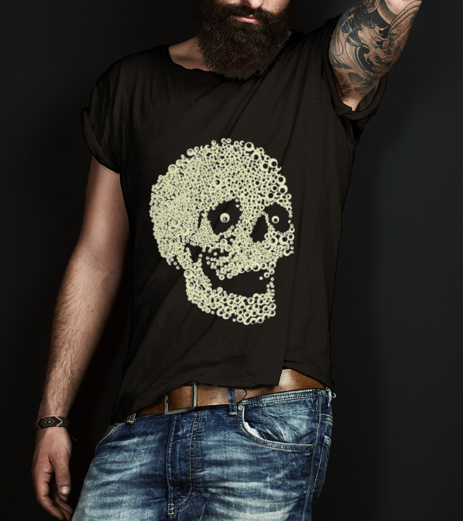 Noah Scalin Googly Eye Skull Creativity Halloween Essence T-Shirt