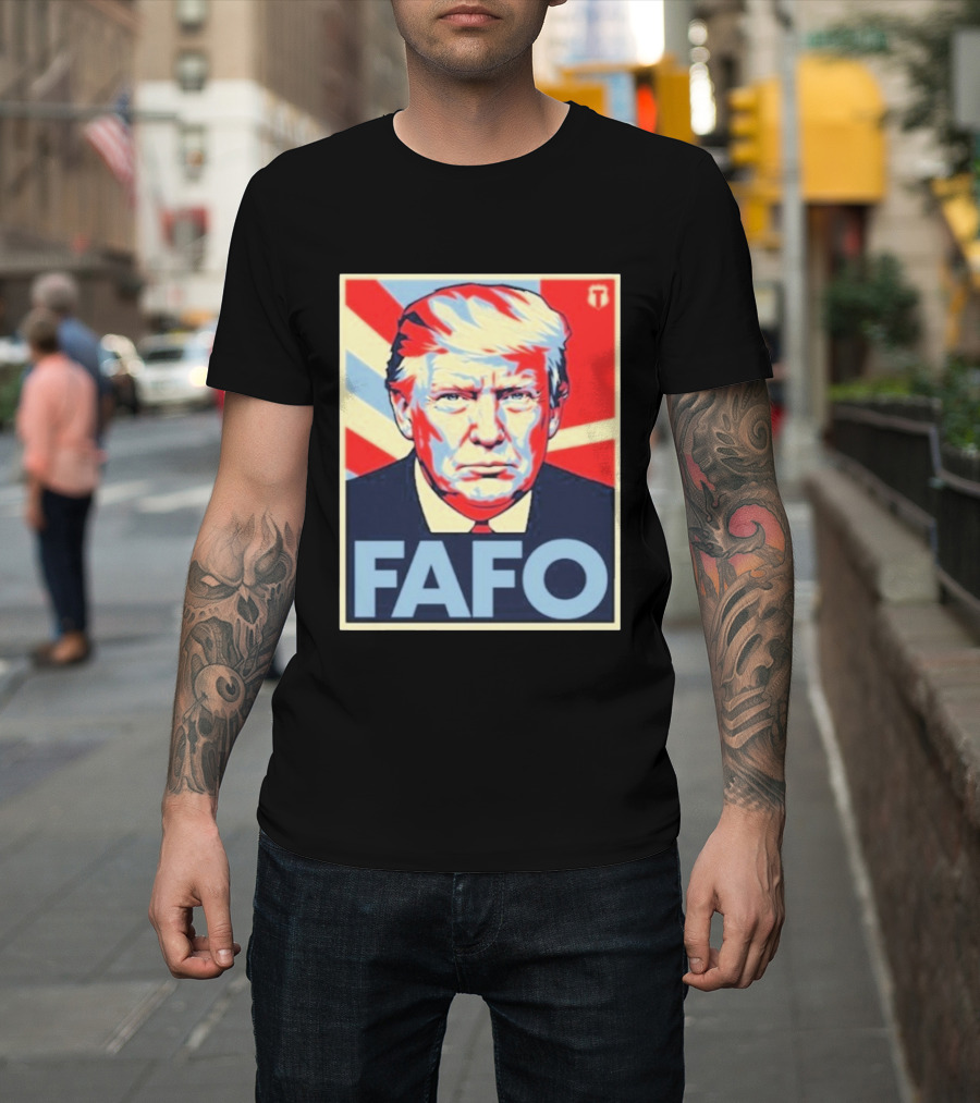Trump FAFO The Officer Tatum Iconic Political T-Shirt