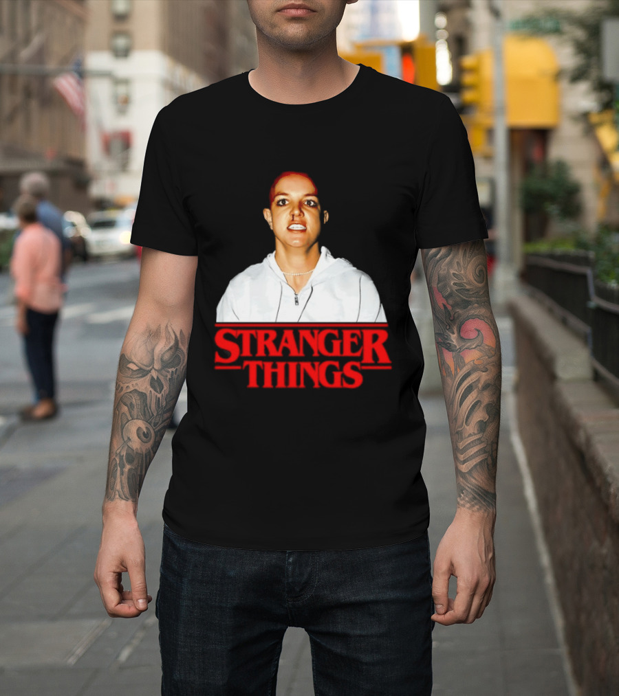 Britney Spears Stranger Things Pop Culture T-Shirt