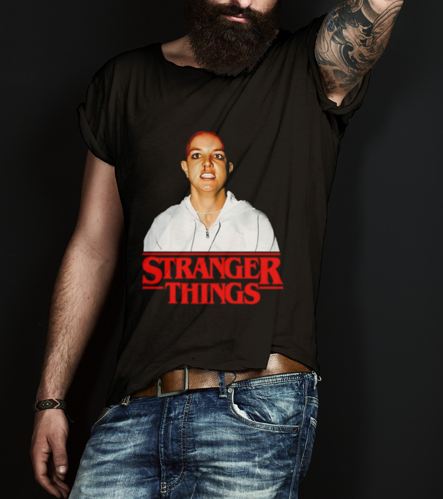 Britney Spears Stranger Things Pop Culture T-Shirt