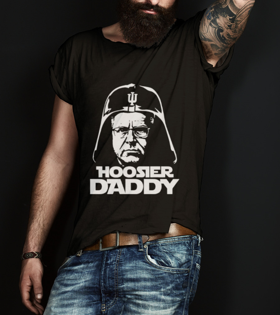 Hoosier Daddy Curt Cignetti Indiana Hoosiers Darth Vader T-Shirt