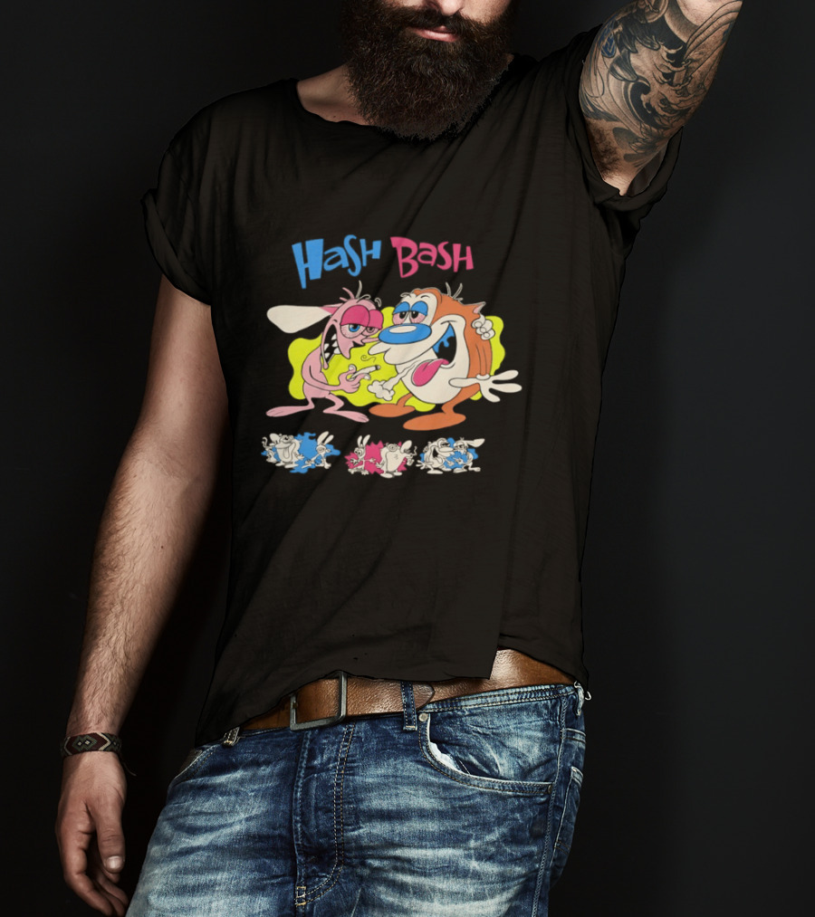 Hash Bash The Ren & Stimpy Show Series T-Shirt