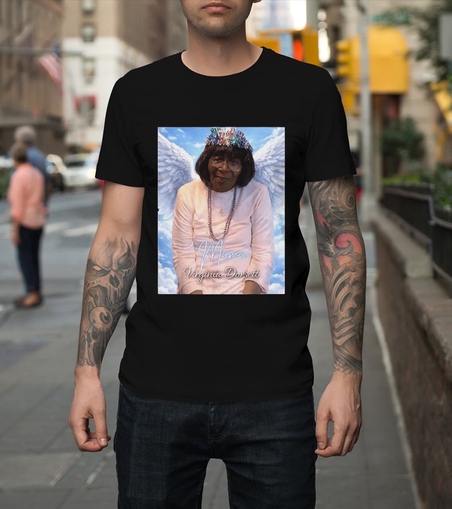 Mama Virginia Dorsett Angel Wings Celebration T-Shirt