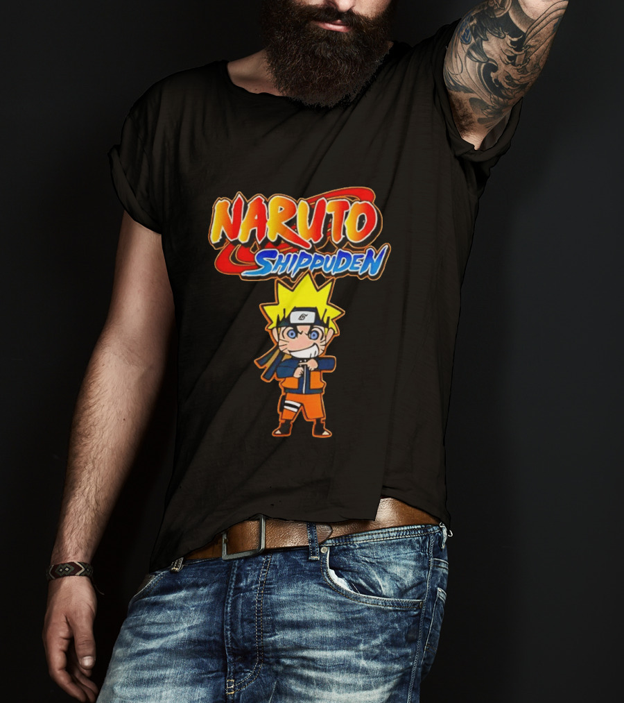 Naruto Shippuden Atlanta Hawks Crossover Featuring Naruto Uzumaki T-Shirt