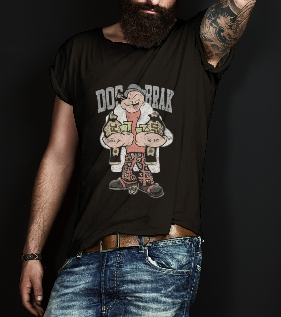 Popeye Mink Cash Style Dosbrak Champ T-Shirt
