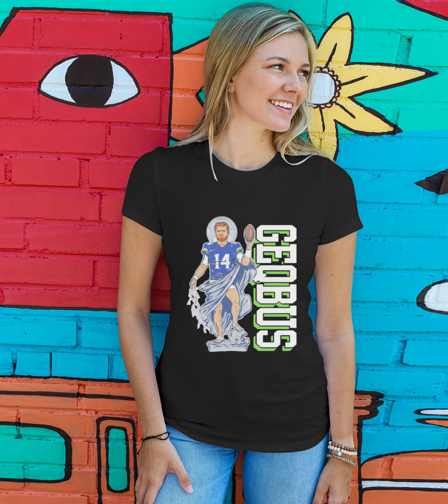 Sam Darnold Sea Geqbus Football Halo 14 Jersey T-Shirt