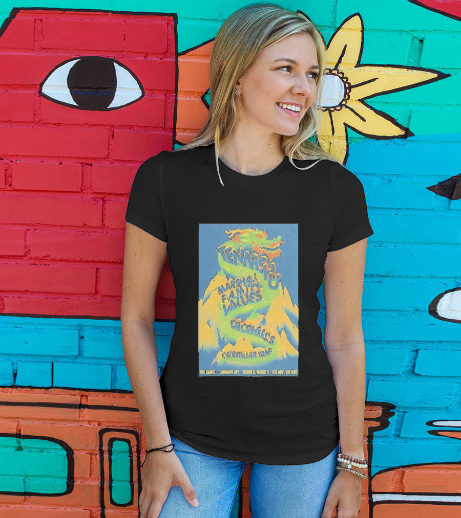 Tennishu Marshall Family Values Prophicys Caterpillar Trap January 10 2025 Richmond VA The Camel T-Shirt