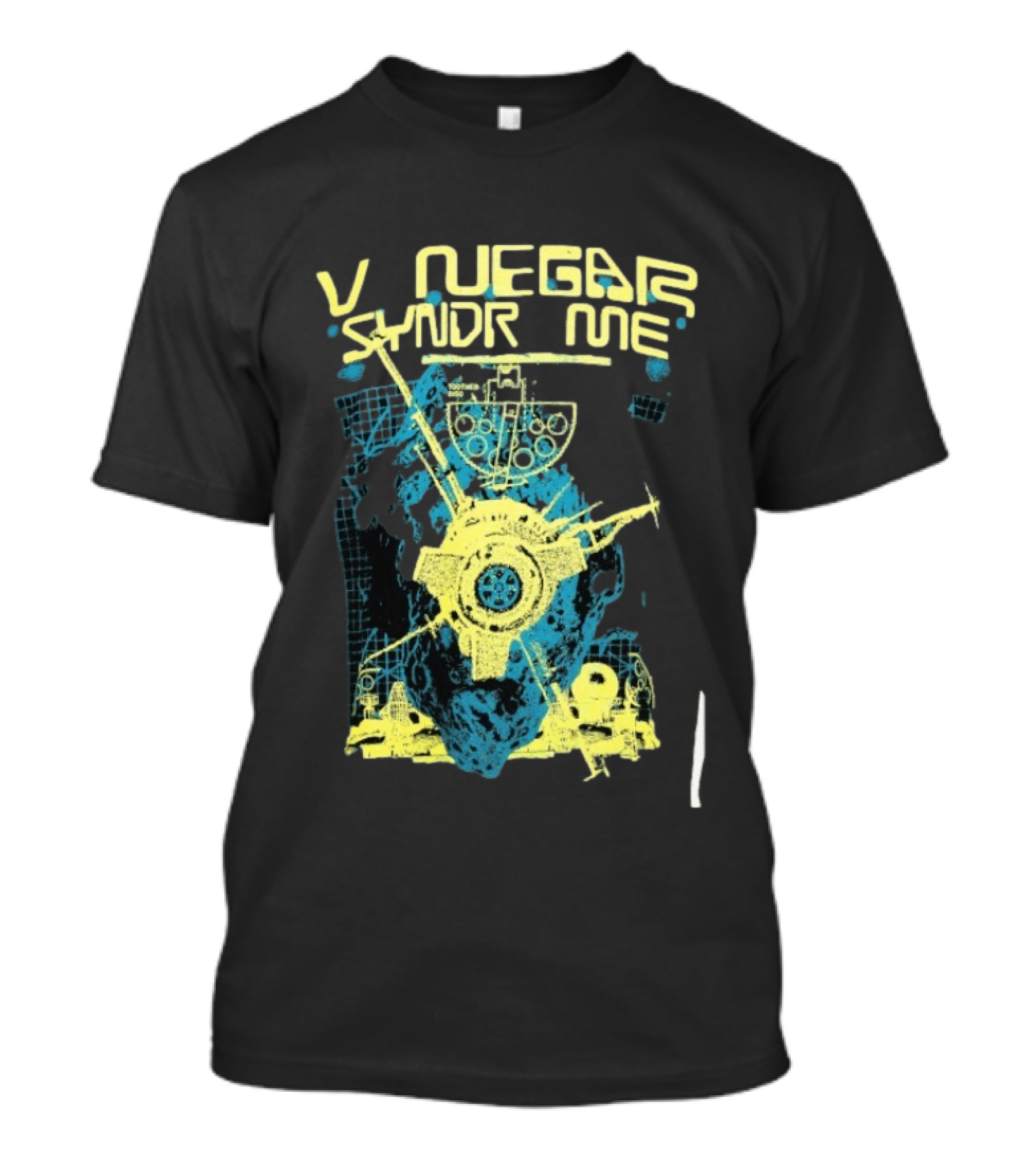 Vinegar Syndrome Retro Journey Through Space And Mechanical T-Shirt