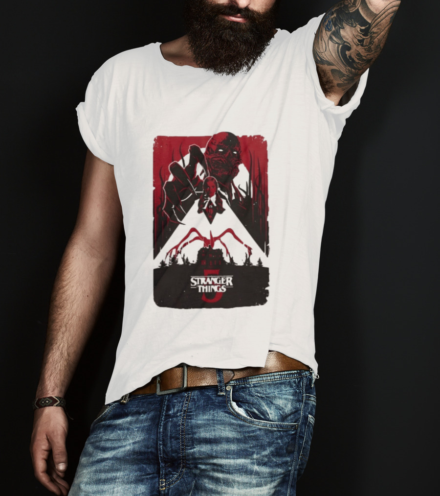 Stranger Things Season 5 Vecna Max Red T-Shirt