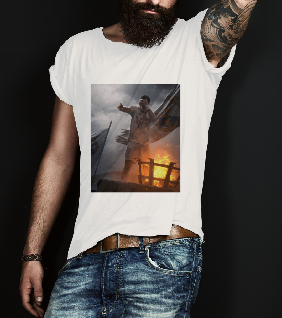 Vini Jr From Doubt To Destiny Real Madrid Football Legend T-Shirt