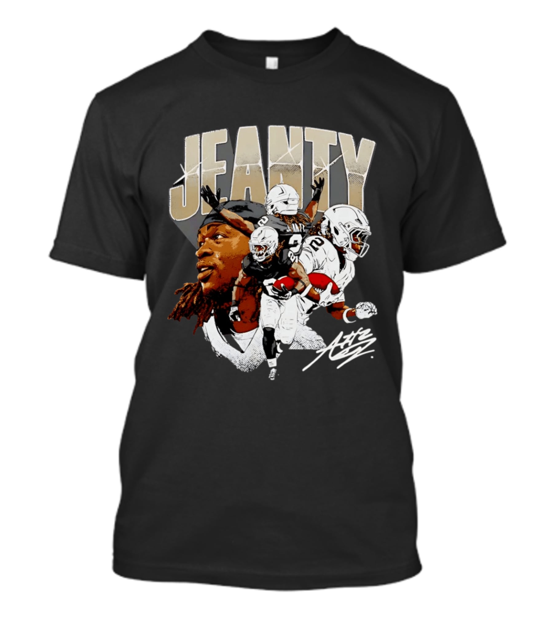 Jeanty Player Collage Las Vegas Ashton T-Shirt