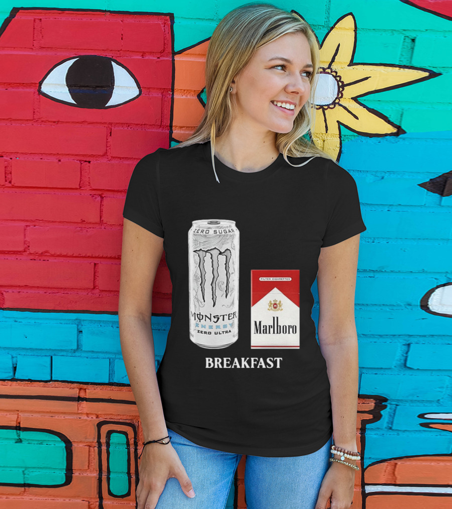 Monster Zero Ultra Marlboro Red Breakfast Combo T-Shirt