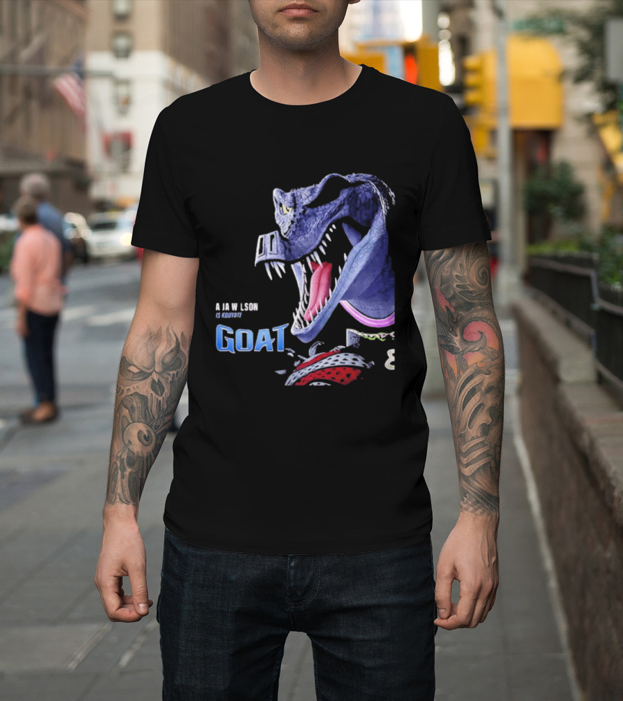 Aja Wilson Presents Goat Movie Kouyate Theatres February 13 2026 Dinosaur Monster T-Shirt