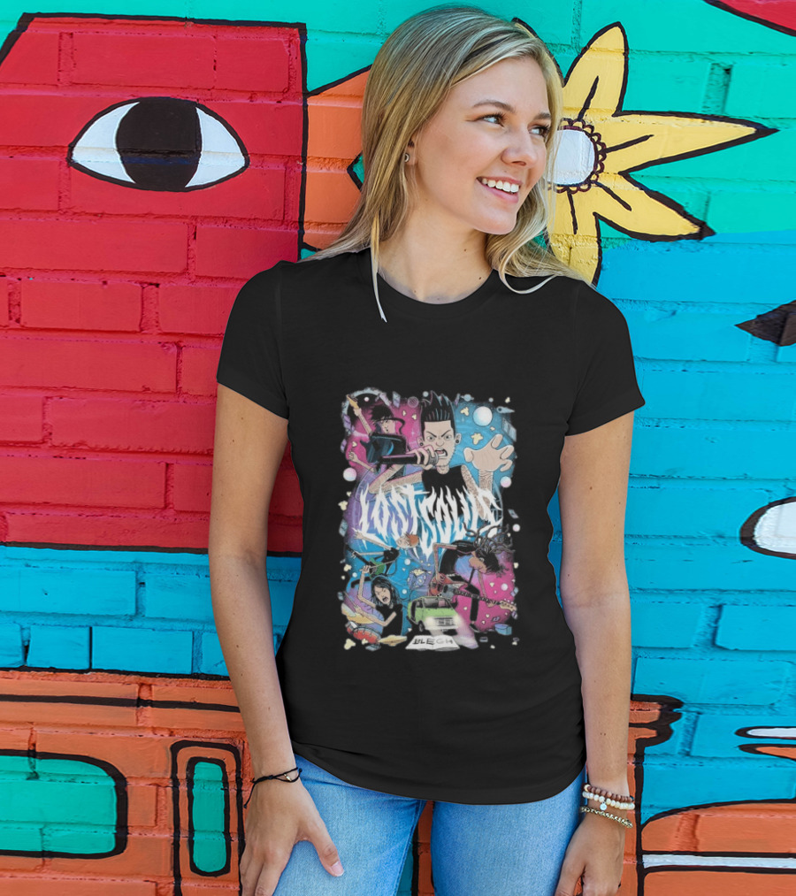 Lost Souls Lore Punk Band Anime Style Bleach T-Shirt