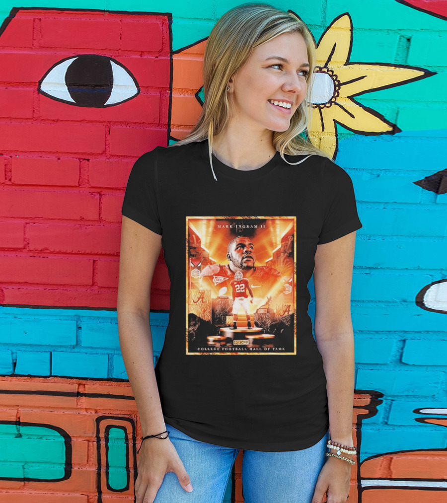 Mark Ingram II College Football Hall Of Fame 2026 Alabama Crimson Tide SEC CFB T-Shirt