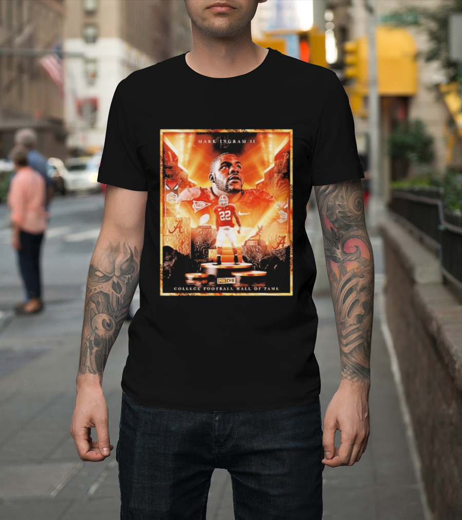 Mark Ingram II College Football Hall Of Fame 2026 Alabama Crimson Tide SEC CFB T-Shirt