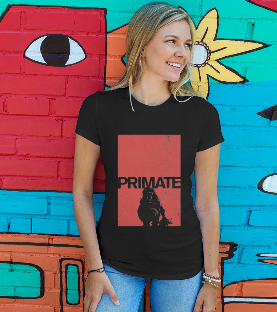 Primate Red Block T-Shirt