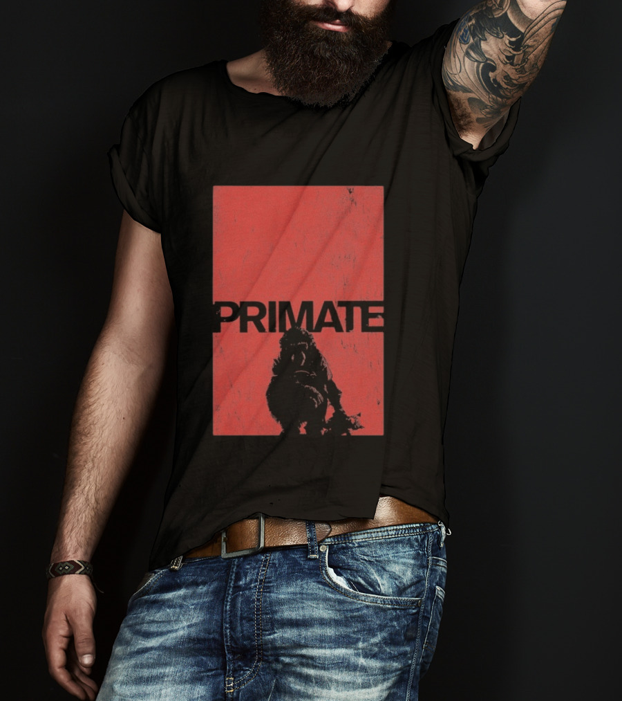 Primate Red Block T-Shirt