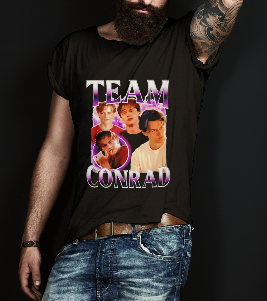 Team Conrad Fan Favorite Characters Collage 90s T-Shirt