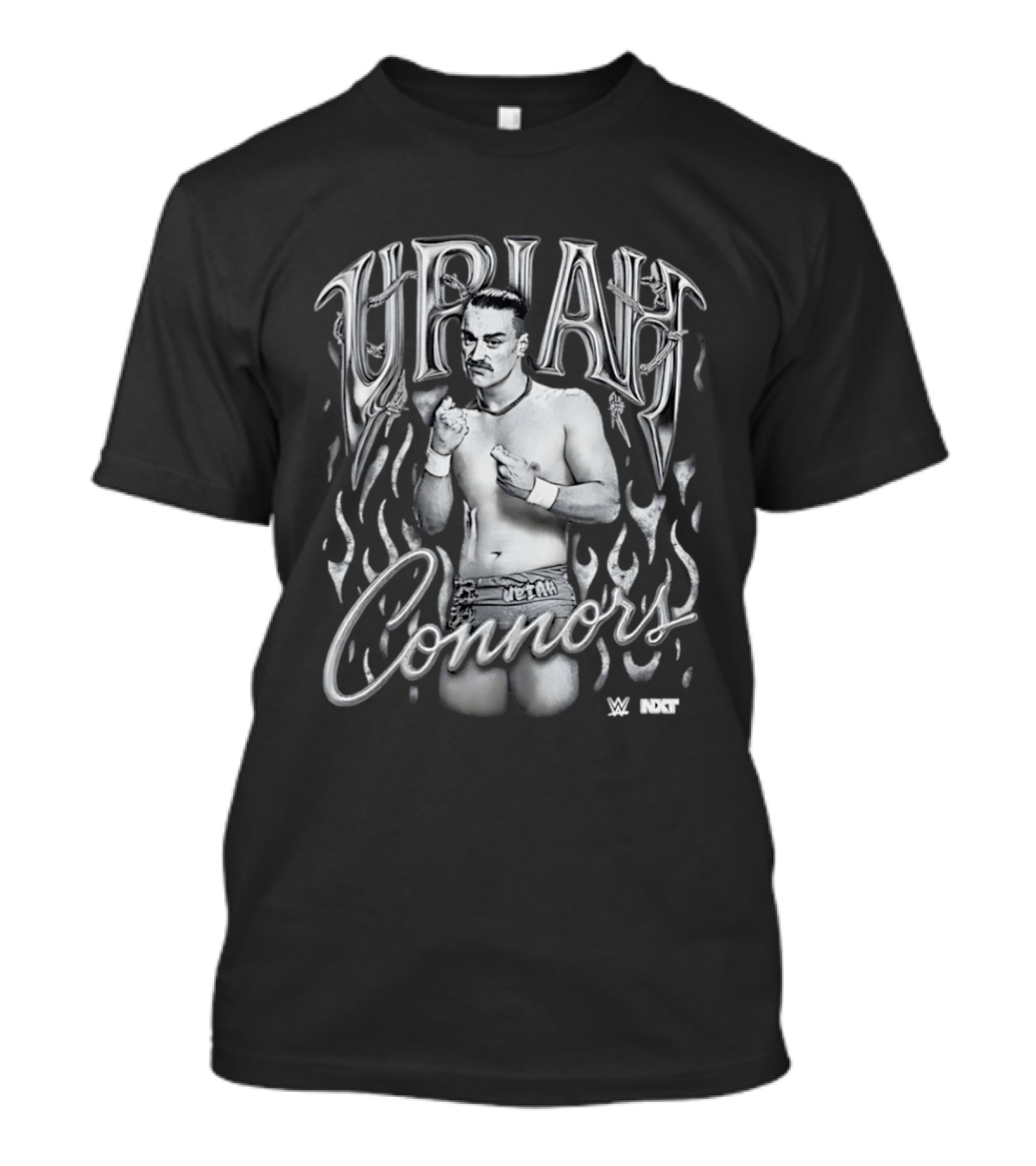 Uriah Connors WWE NXT Vintage Style Flame T-Shirt