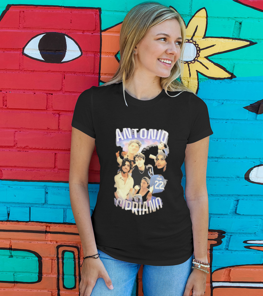 Antonio Cipriano Collage With Logan 22 T-Shirt