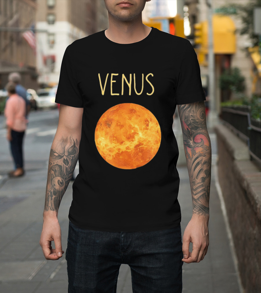Venus Camiseta Planet Solar System T-Shirt