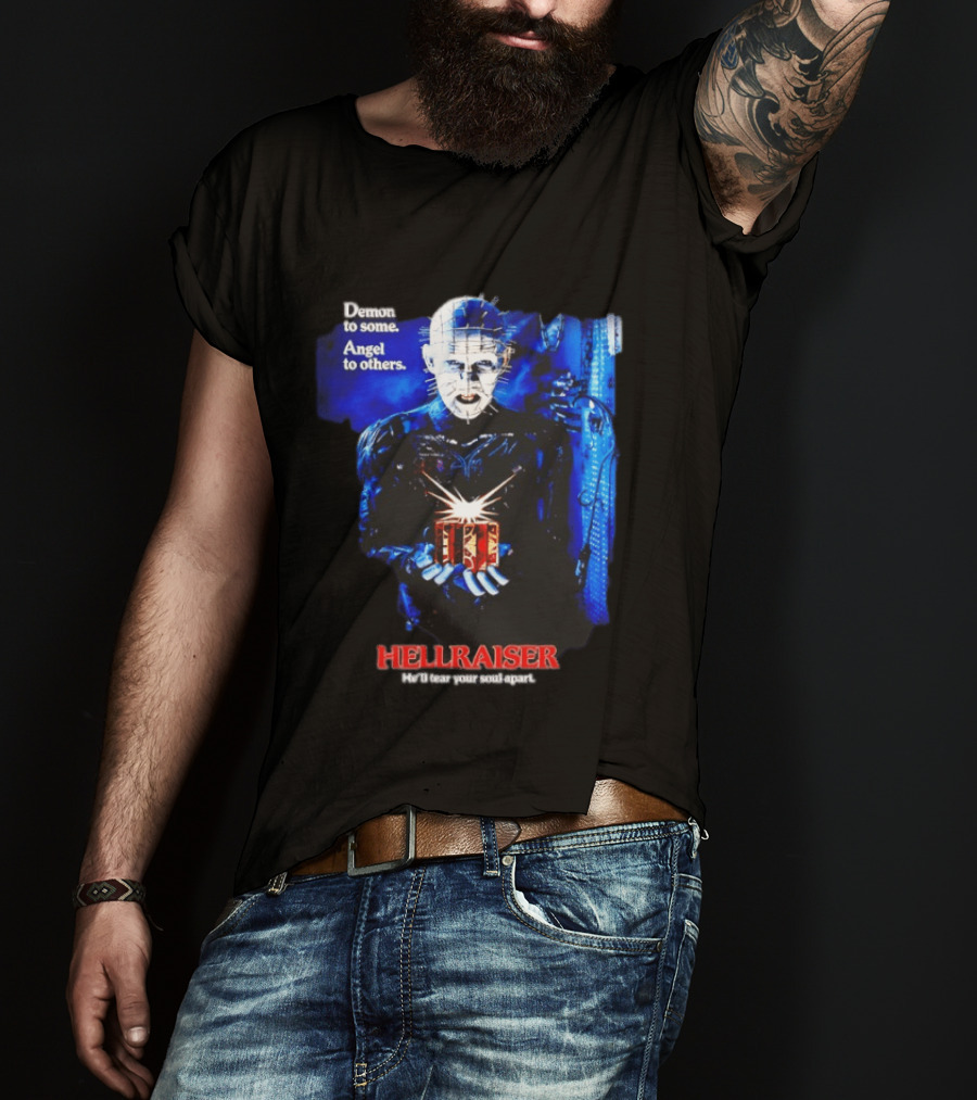 Hellraiser Demon To Some Angel To Others Iconic Horror T-Shirt