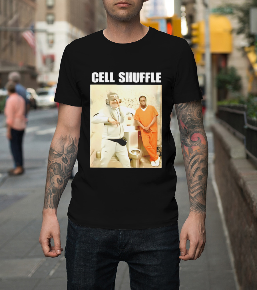 Cell Shuffle Maduro Diddy Dance In Jail Scene T-Shirt