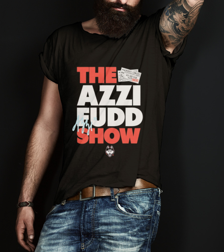 The Azzi Fudd Show UConn Huskies Basketball 35 T-Shirt