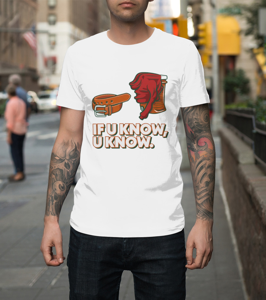 Miami Hurricanes If U Know U Know Belt And Cooler Clothing T-Shirt