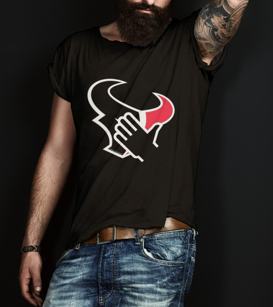 Houston Texans Meme Facepalm The Man Report T-Shirt