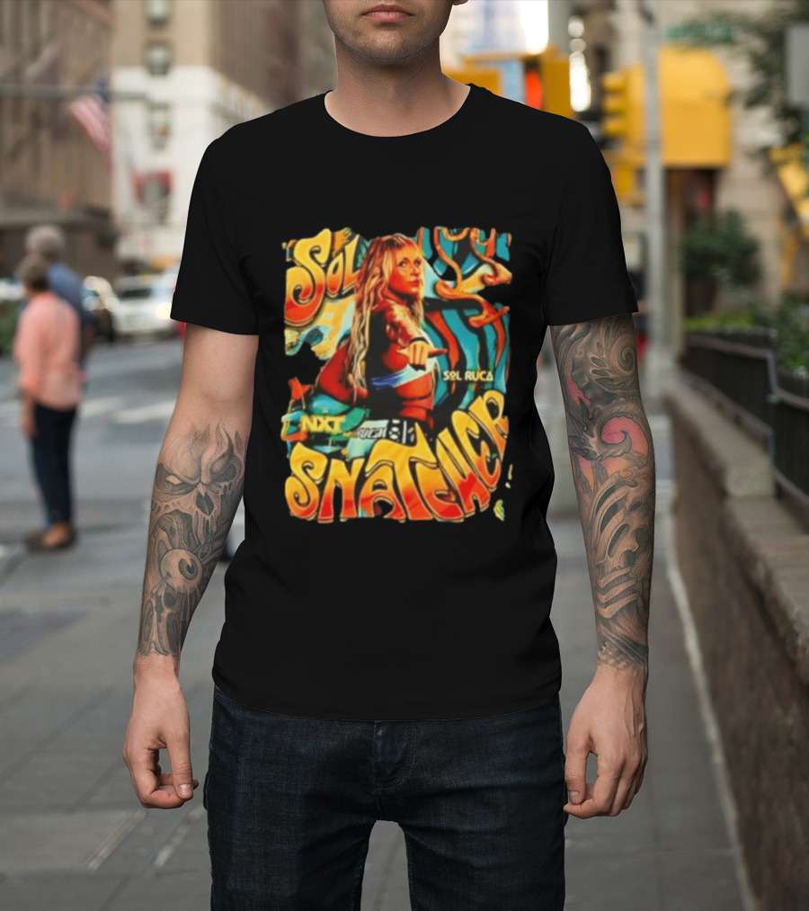 Sol Ruca NXT Sol Snatcher WWE Wrestling T-Shirt