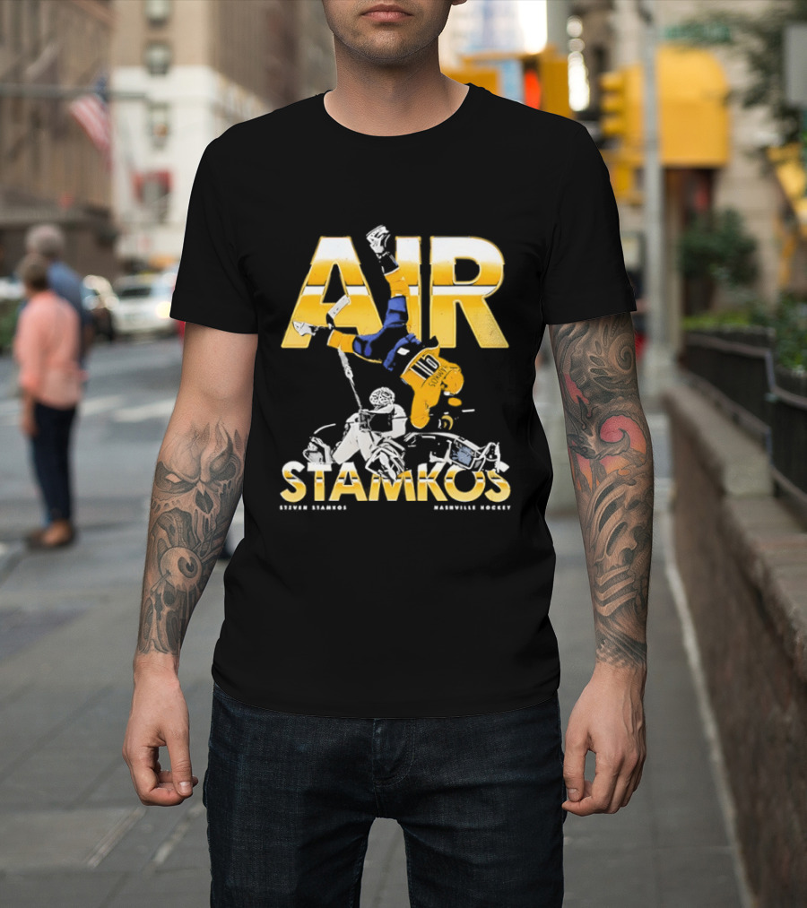 Steven Stamkos Nashville Predators Air Stamkos Hockey Fashion T-Shirt
