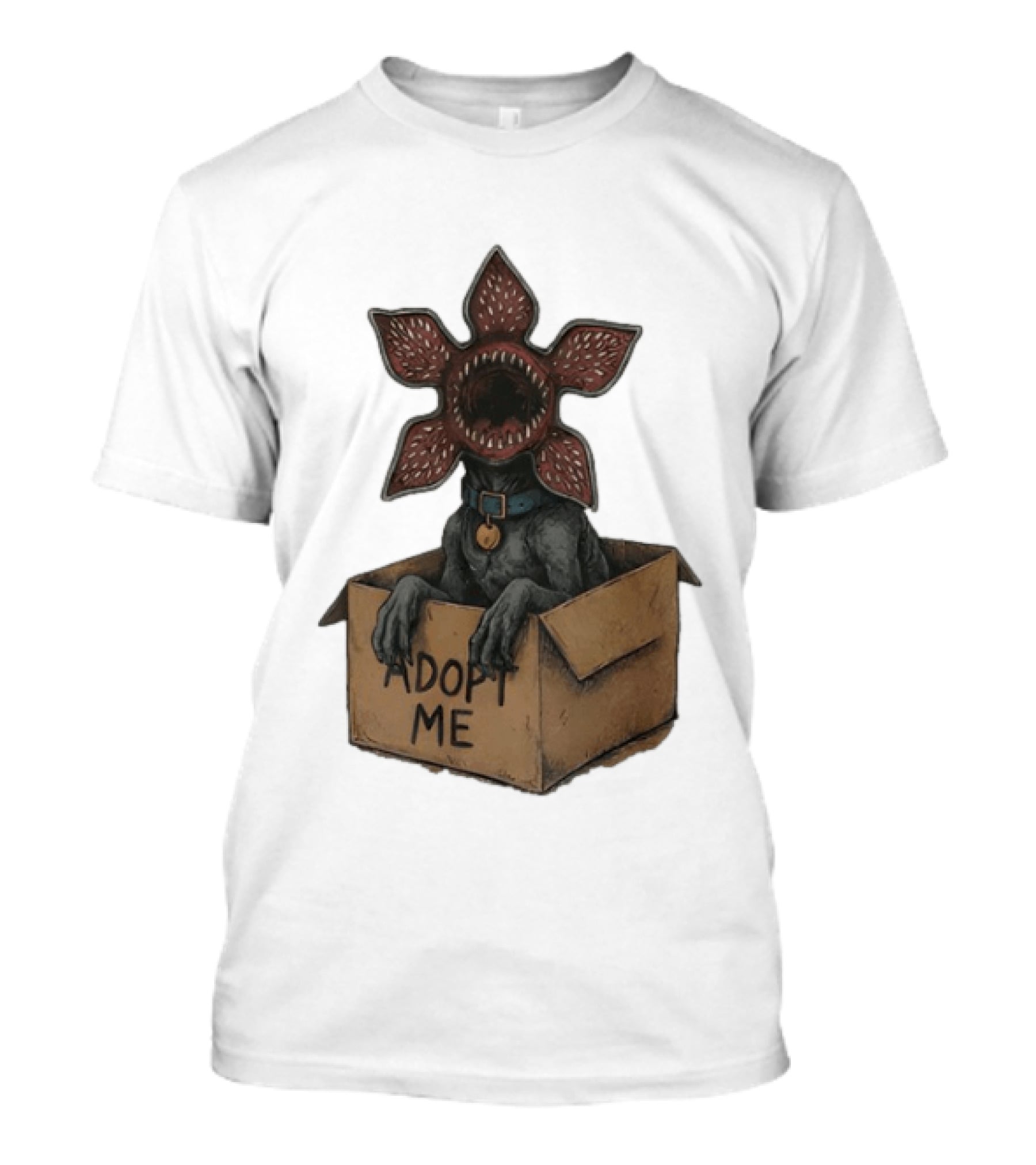 Adopt A Demogorgon Adopt Me Stranger Things Pet Box T-Shirt