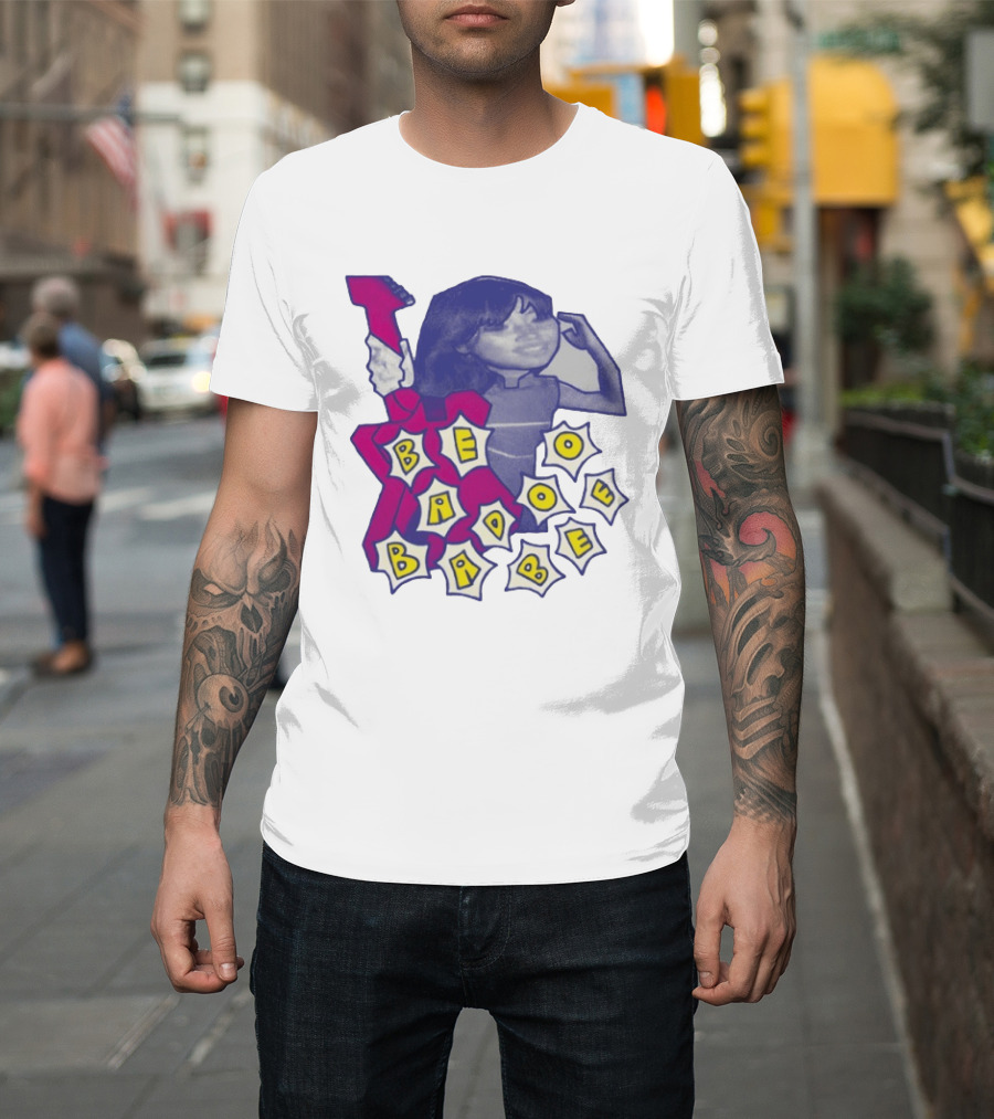 Beabadoobee Art Style Pop Graphic Guitar T-Shirt