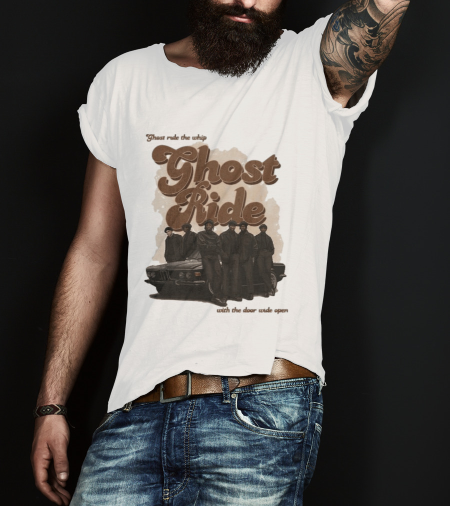Ghost Ride Blk Odyssy Ghost Ride The Whip With The Door Wide Open T-Shirt