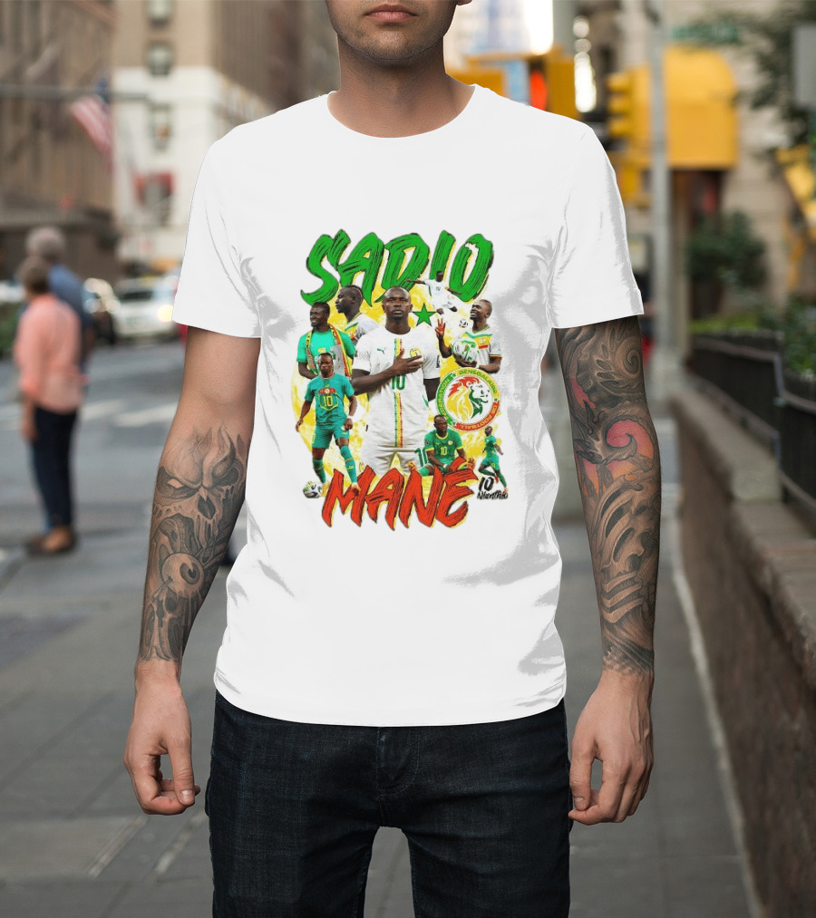 Sadio Mané Senegal National Football Team 10 2026 T-Shirt