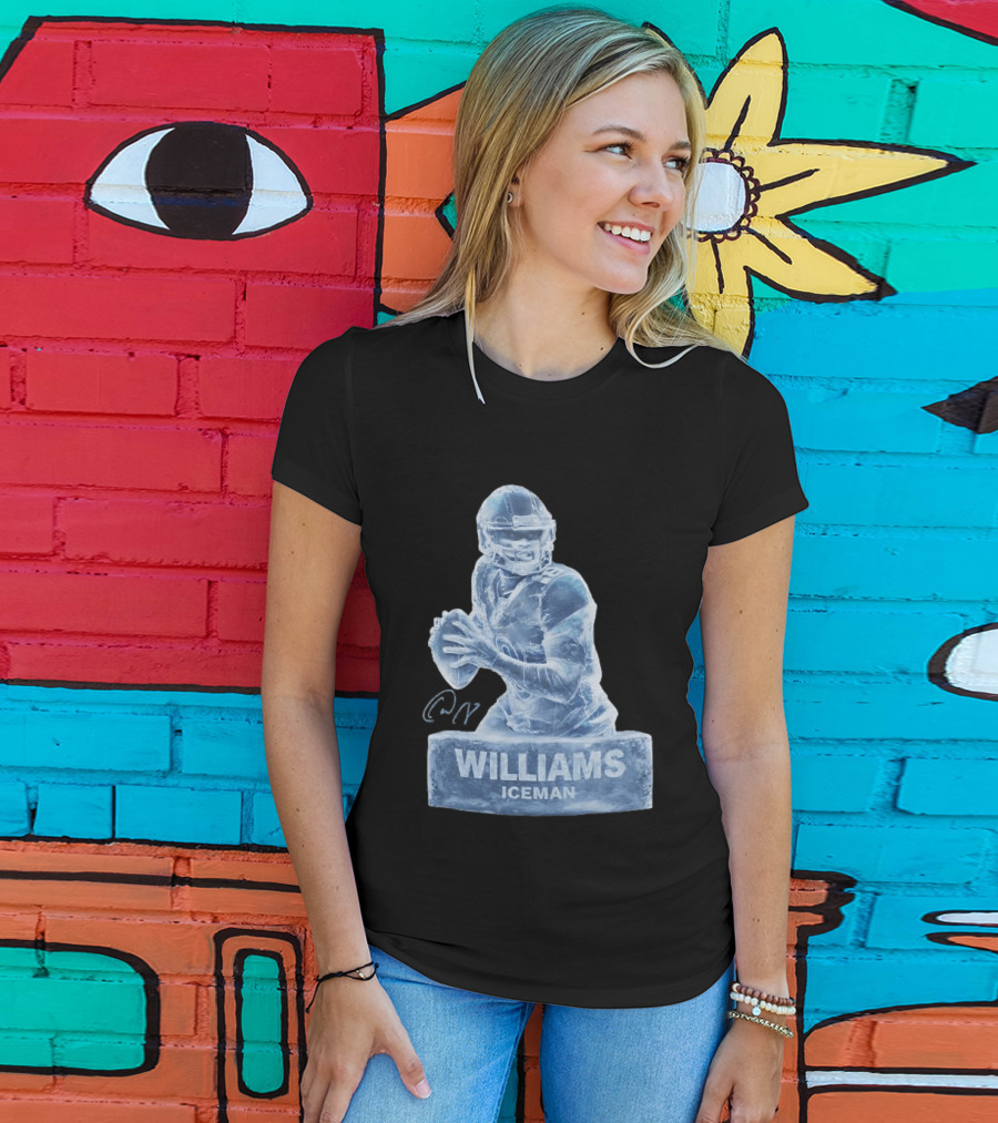 Williams Iceman Chicago Bears Sculpture T-Shirt
