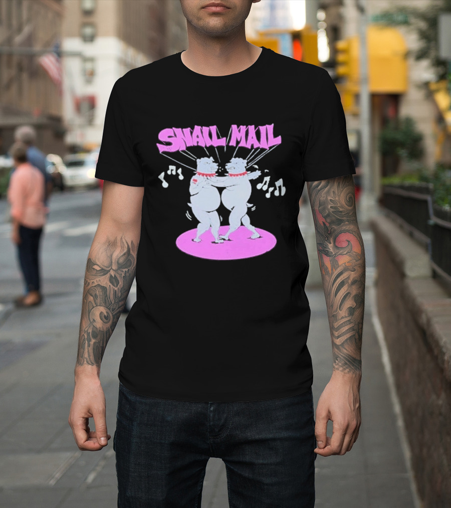 Snail Mail Bulldogs Dance Music Notes Duo T-Shirt