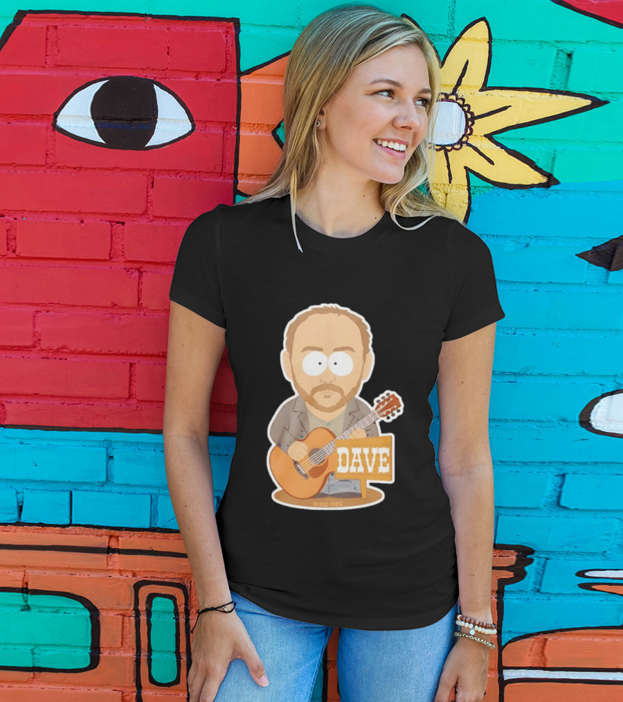 South Park Dave Matthews Band Gorge Crew 2025 Dave Guitar T-Shirt