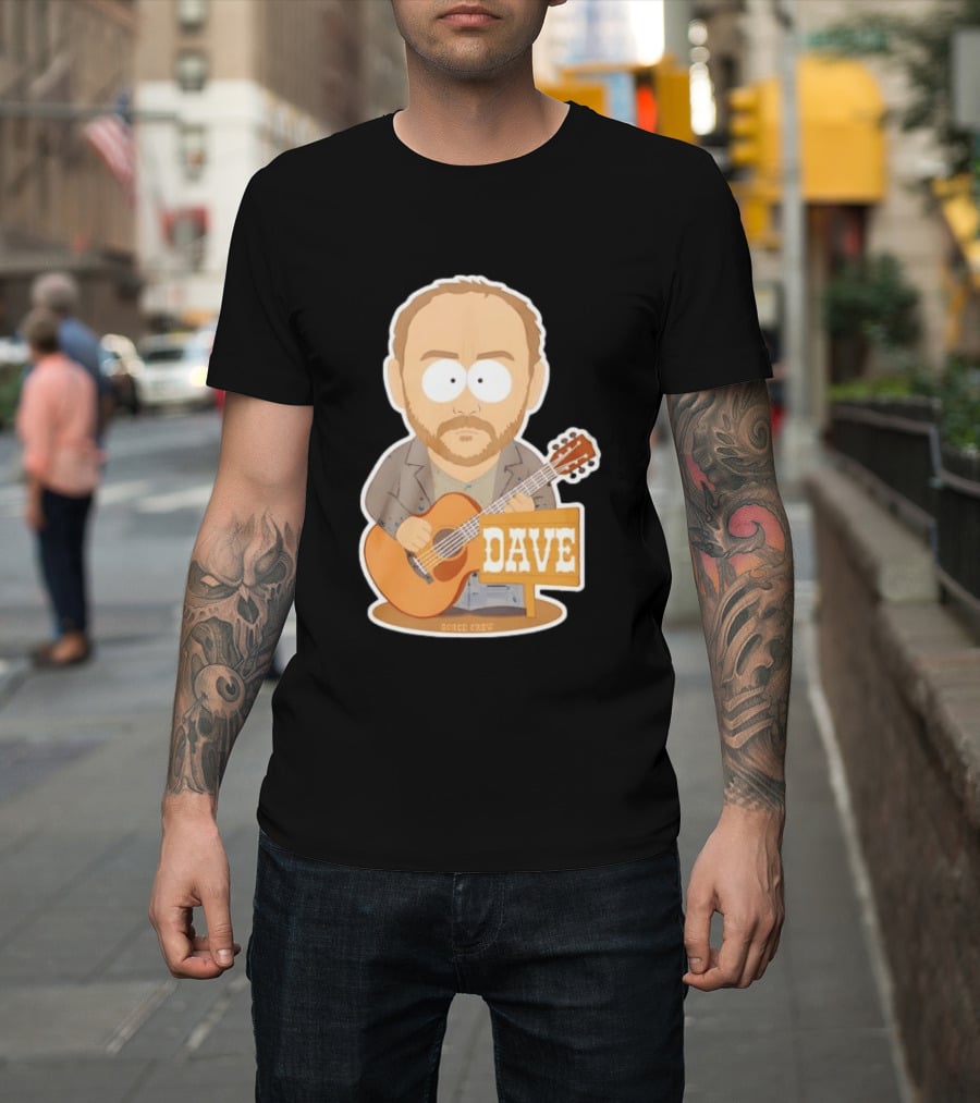 South Park Dave Matthews Band Gorge Crew 2025 Dave Guitar T-Shirt